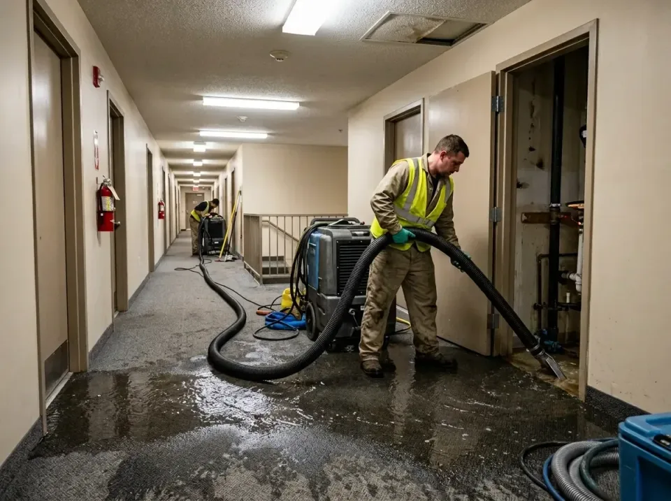 multi-unit-apartment-hallway-f-005 — frequently asked questions, Emergency Burst Pipe Water Extraction & Removal in Traverse…